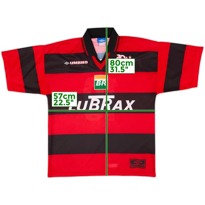 1999 Flamengo Home Shirt #10 - 9/10 - (L)