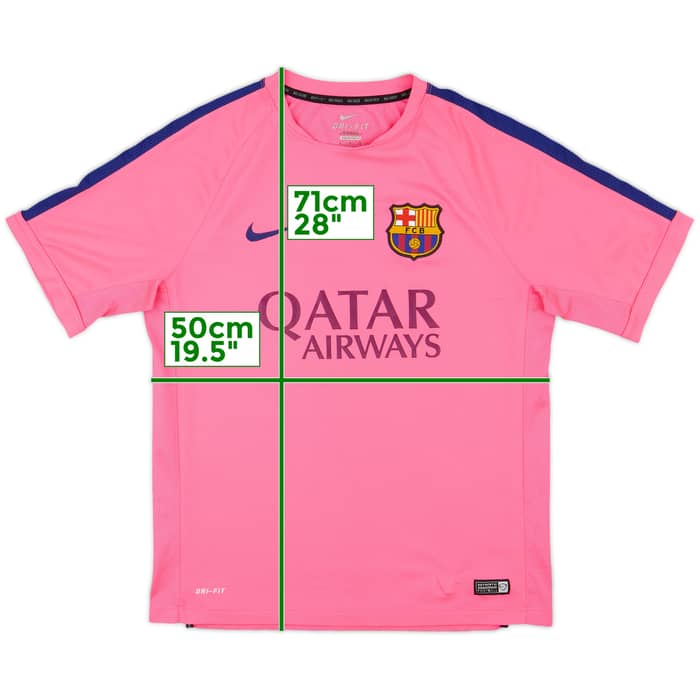 2014-15 Barcelona Nike Training Shirt - 6/10 - (L)