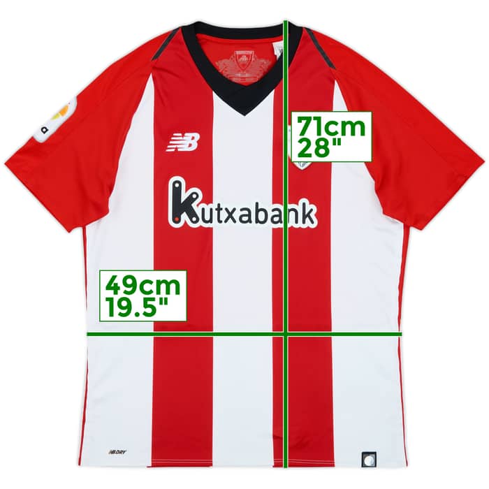 2018-19 Athletic Bilbao Home Shirt - 8/10 - (M)