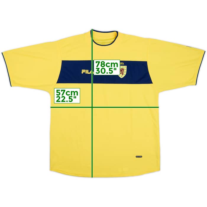 2002-03 Scotland Away Shirt - 8/10 - (L)