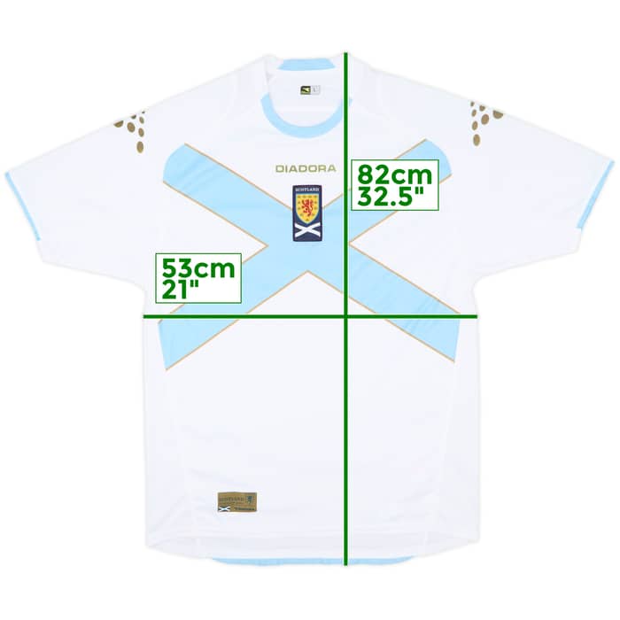 2007-08 Scotland Away Shirt - 7/10 - (L)