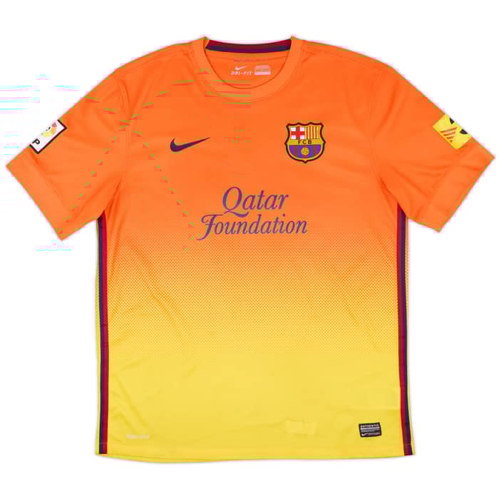 2012-13 Barcelona Away Shirt A.Iniesta #8 - 8/10 - (L)