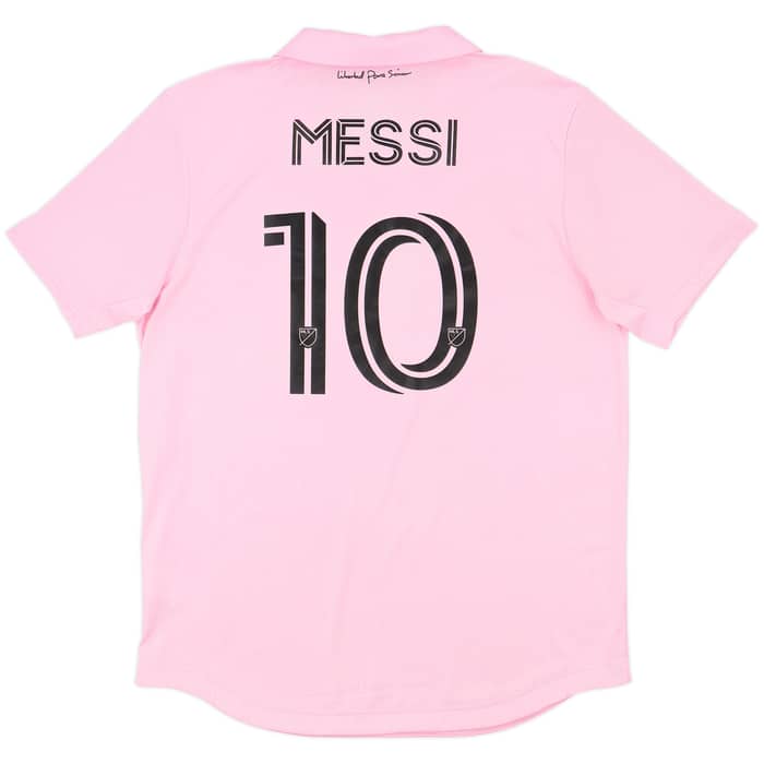 2023-24 Inter Miami Authentic Home Shirt Messi #10 - 7/10 - (L)
