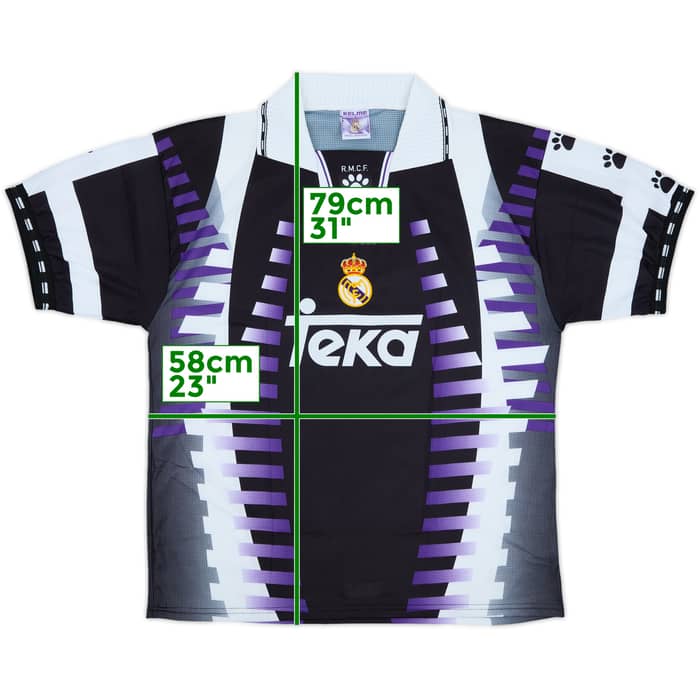 1997-98 Real Madrid Third Shirt - 8/10 - (XL)