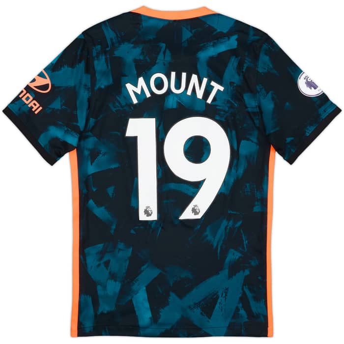2021-22 Chelsea Third Shirt Mount #19 - 7/10 - (S)