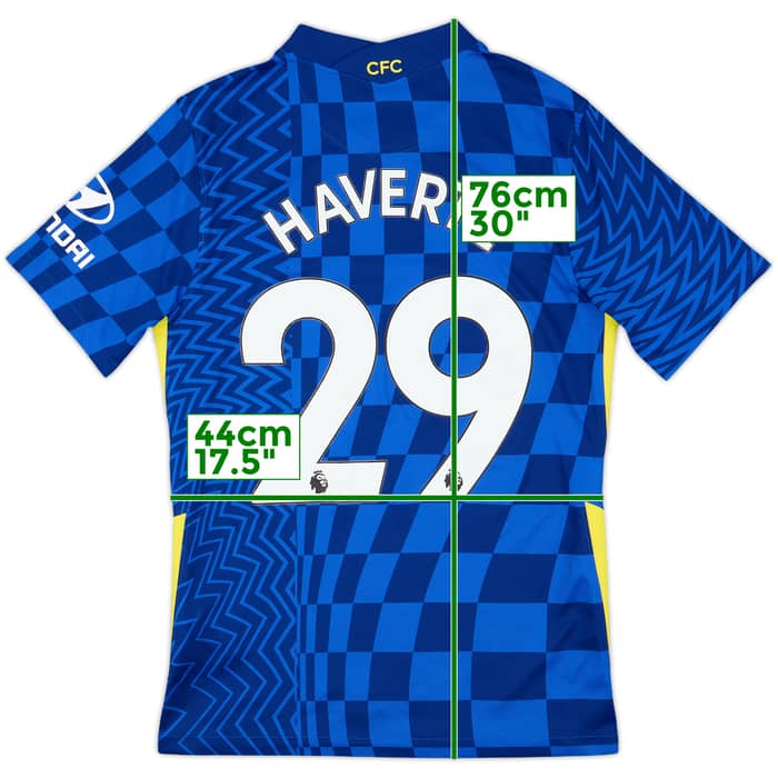 2021-22 Chelsea Home Shirt Havertz #29 - 7/10 - (S)