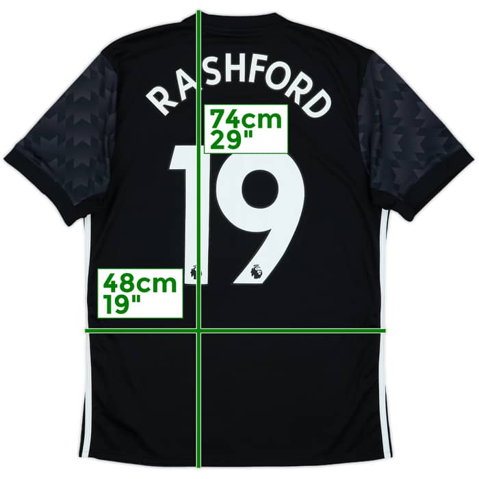 2017-18 Manchester United Away Shirt Rashford #19 - 9/10 - (M)