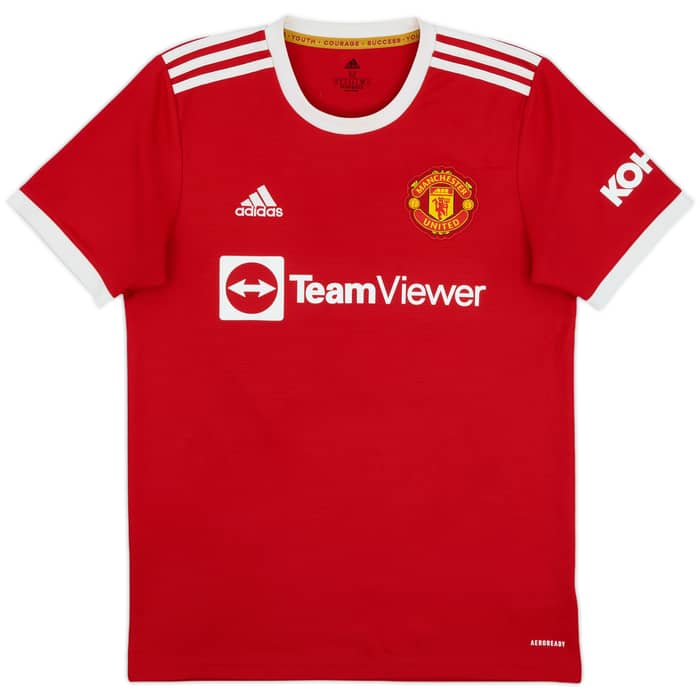 2021-22 Manchester United Home Shirt Sancho #25 - 8/10 - (M)