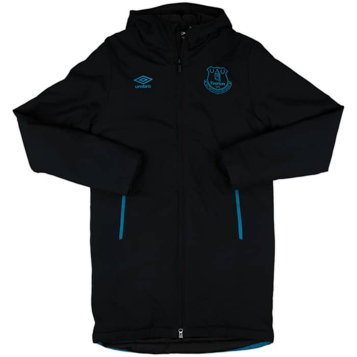 2017-18 Everton Umbro Padded Bench Coat - 8/10 - (S)