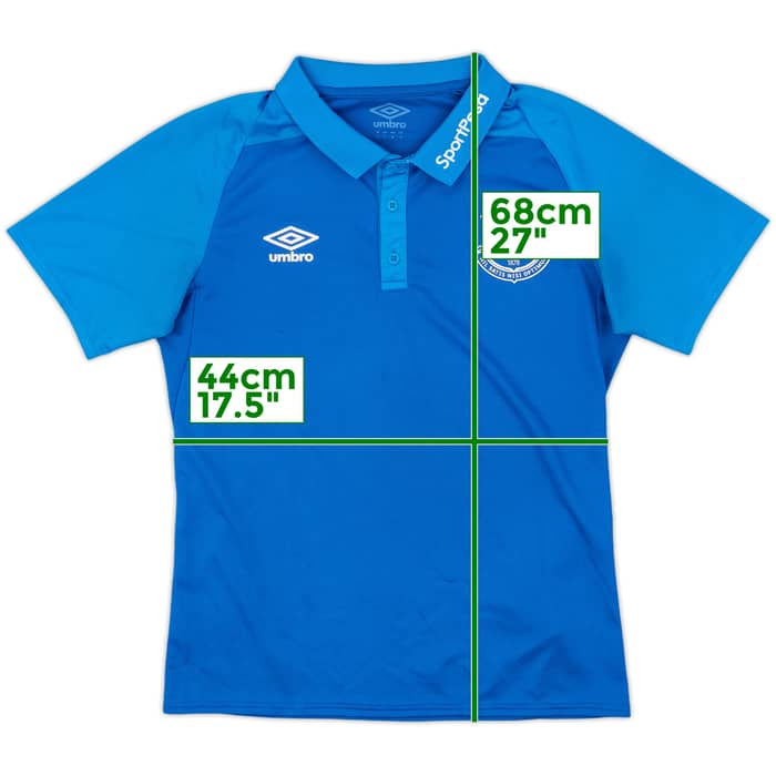2017-18 Everton Umbro Polo Shirt - 7/10 - (S)