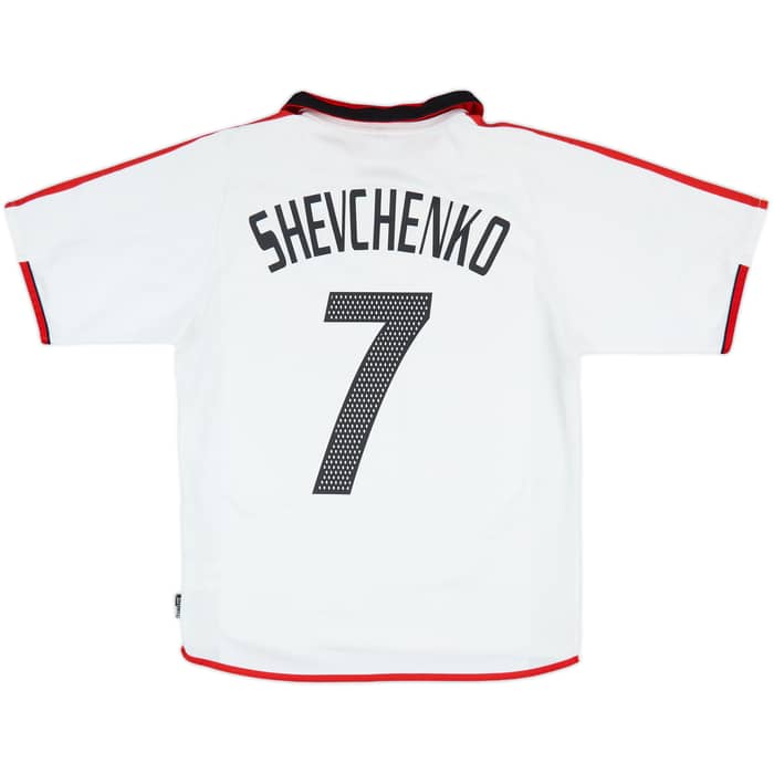 2003-04 AC Milan Away Shirt Shevchenko #7 - 6/10 - (M)