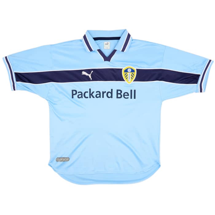 1999-00 Leeds United Away Shirt Radebe #5 - 7/10 - (L)