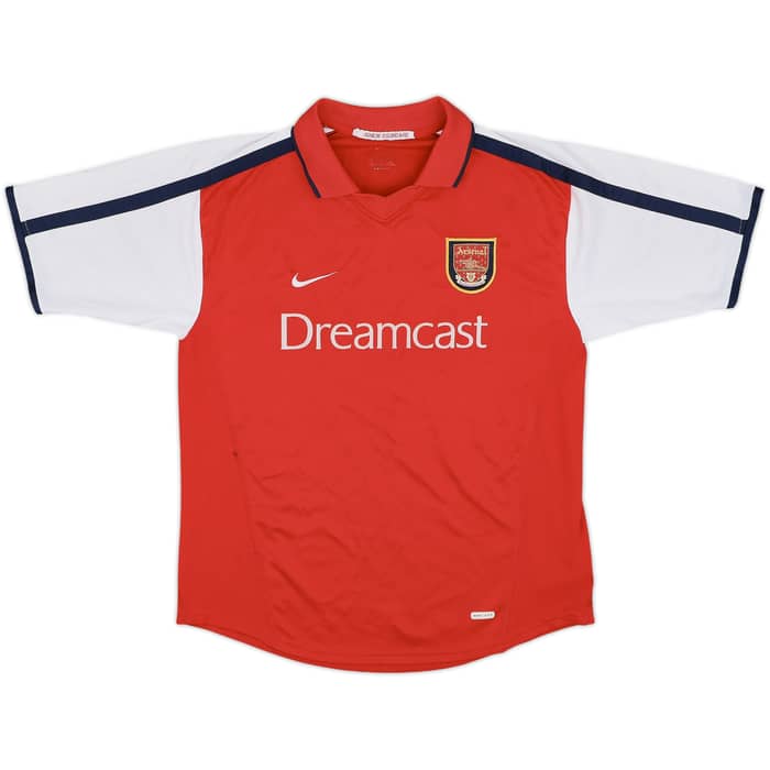 2000-02 Arsenal Home Shirt - 8/10 - (L.Boys)
