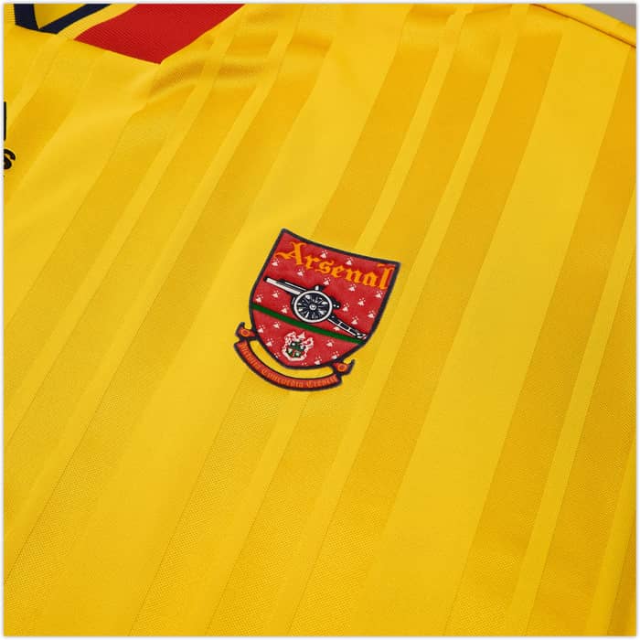 2021-22 Arsenal adidas Retro 1993-94 Away L/S Shirt Wright #8 - 10/10 - (L)