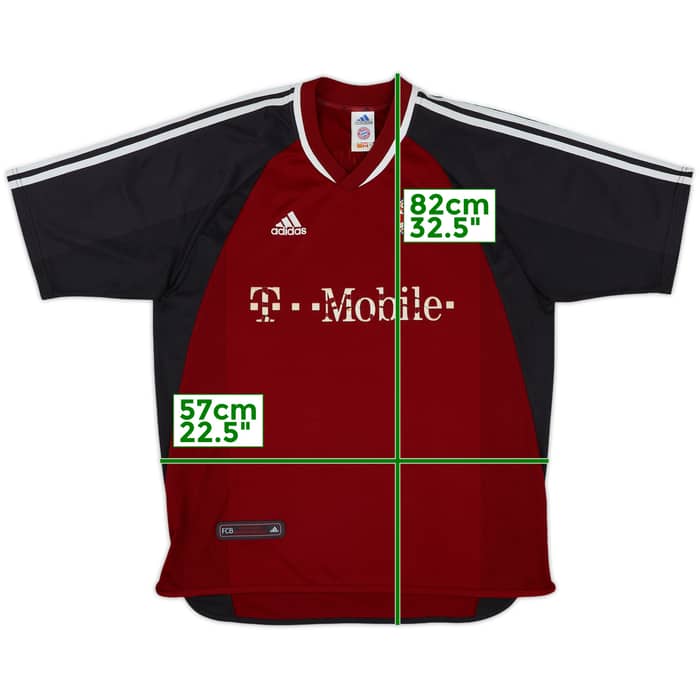 2001-02 Bayern Munich Home Shirt - 4/10 - (L)