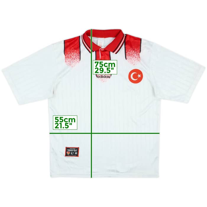 1996-98 Turkey Away Shirt - 6/10 - (L)