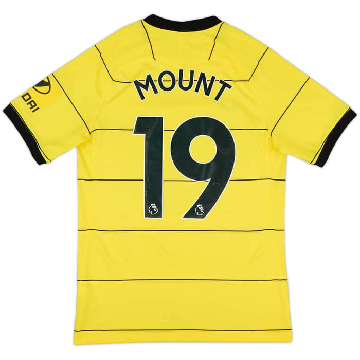 2021-22 Chelsea Away Shirt Mount #19 - 8/10 - (S)
