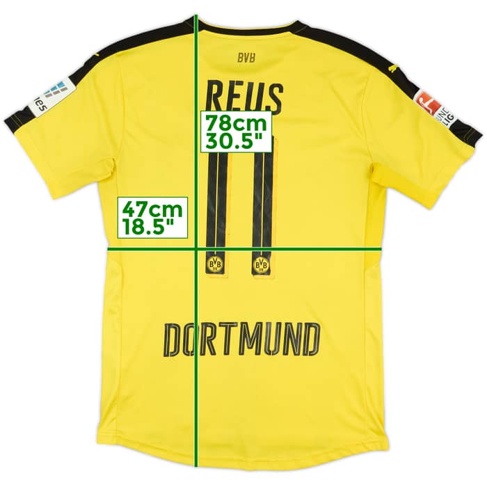 2016-17 Borussia Dortmund Home Shirt Reus #11 - 5/10 - (M)