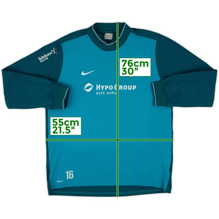 2010-12 Slovenia GK Shirt #16 - 6/10 - (L)