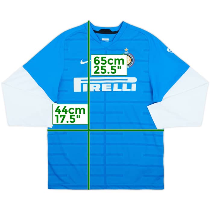 2009-10 Inter Milan Nike Training L/S Shirt - 8/10 - (L.Boys)