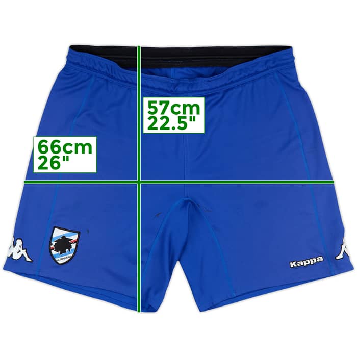 2007-08 Sampdoria Away Shorts - 4/10 - (XXL)