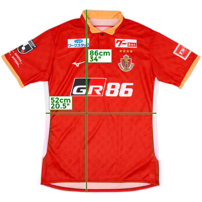2023 Nagoya Grampus Eight Home Shirt #12 - 10/10 - (XXL)