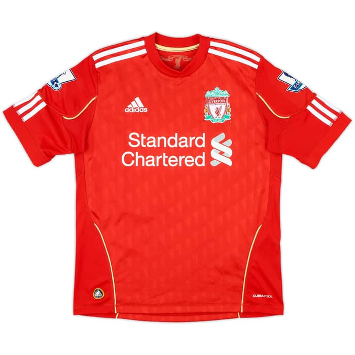 2010-12 Liverpool Home Shirt Torres #9 - 8/10 - (L.Boys)