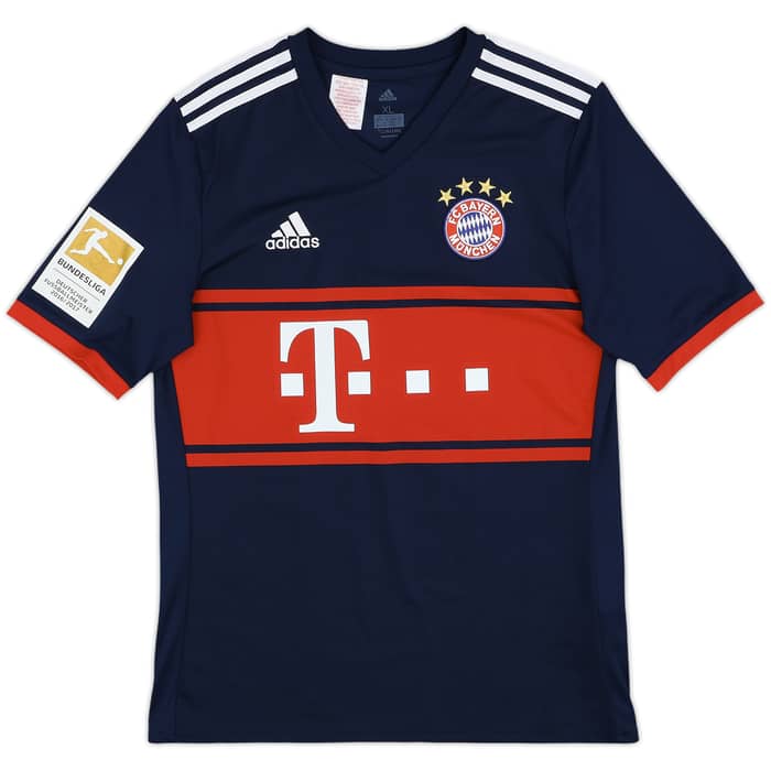 2017-18 Bayern Munich Away Shirt Hummels #5 - 7/10 - (XL.Boys)