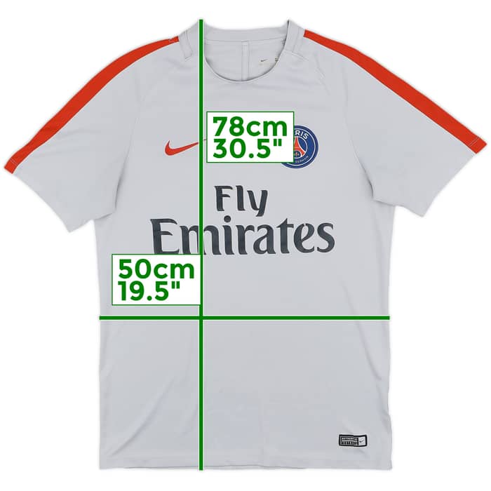 2017-18 Paris Saint-Germain Nike Training Shirt - 5/10 - (M)