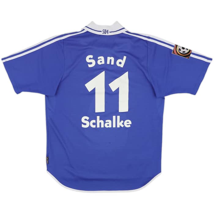 2000-01 Schalke Home Shirt Sand #11 - 6/10 - (M)