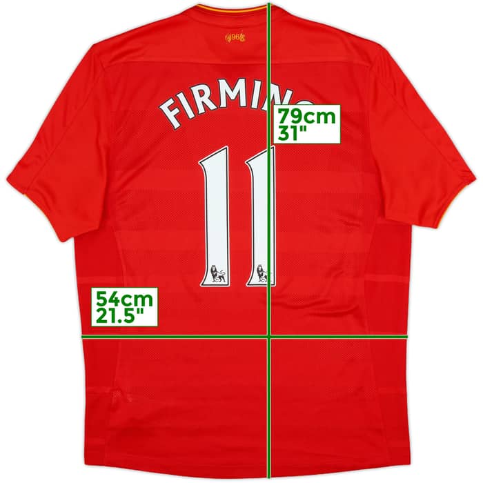 2016-17 Liverpool Home Shirt Firmino #11 - 6/10 - (L)