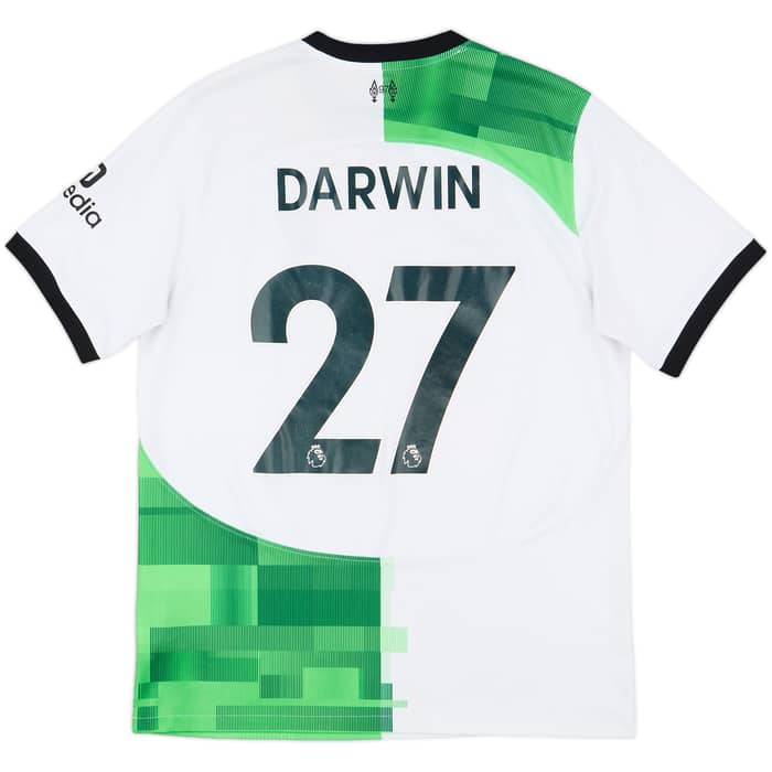 2023-24 Liverpool Away Shirt Darwin #27 - 7/10 - (L)