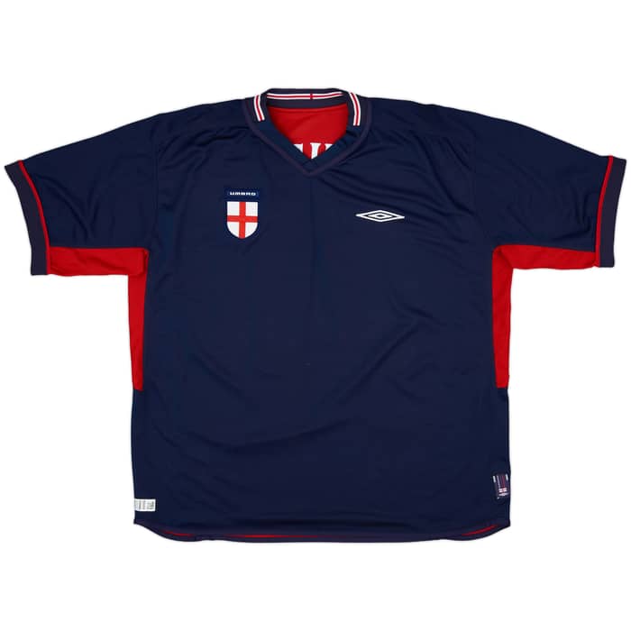 2002-04 England Away Shirt Heskey #11 - 9/10 - (XL)