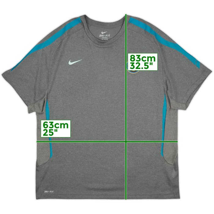 2011-12 Inter Milan Nike Training Shirt - 10/10 - (XXL)