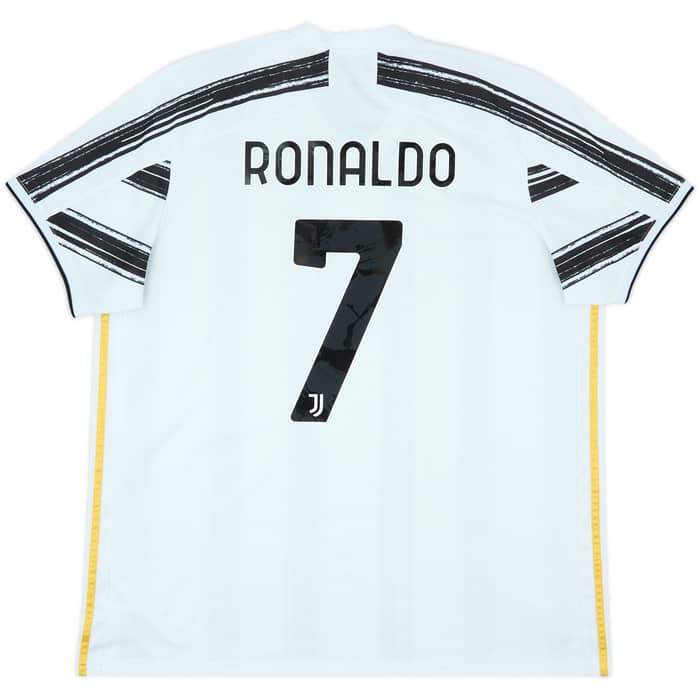 2020-21 Juventus Home Shirt Ronaldo #7 - 7/10 - (XXL)