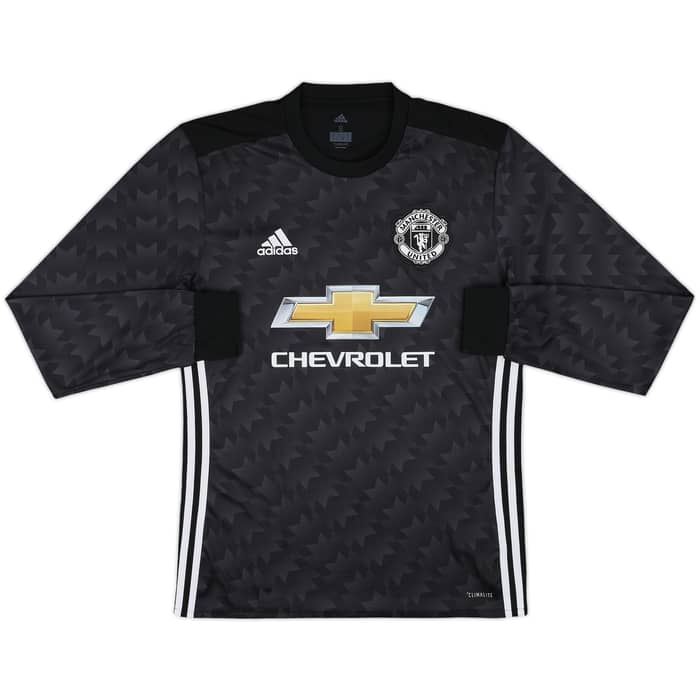 2017-18 Manchester United Away L/S Shirt Lukaku #9 - 8/10 - (S)