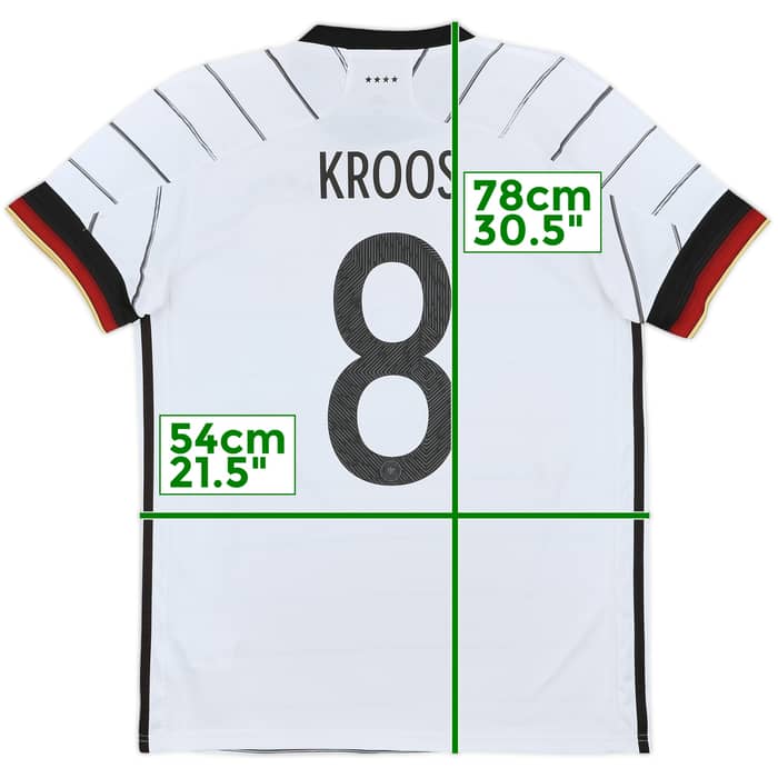 2020-21 Germany Home Shirt Kroos #8 - 7/10 - (M)