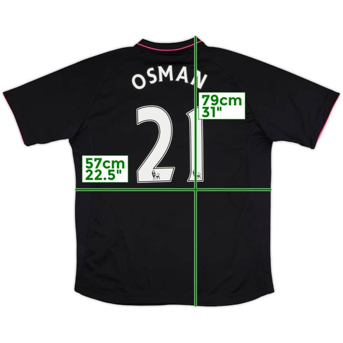 2009-10 Everton Away Shirt Osman #21 - 8/10 - (XL)