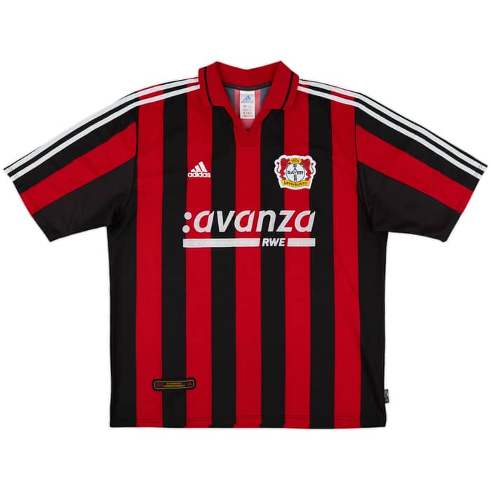 2000-01 Bayer Leverkusen Home Shirt Ballack #13 - 8/10 - (XL)