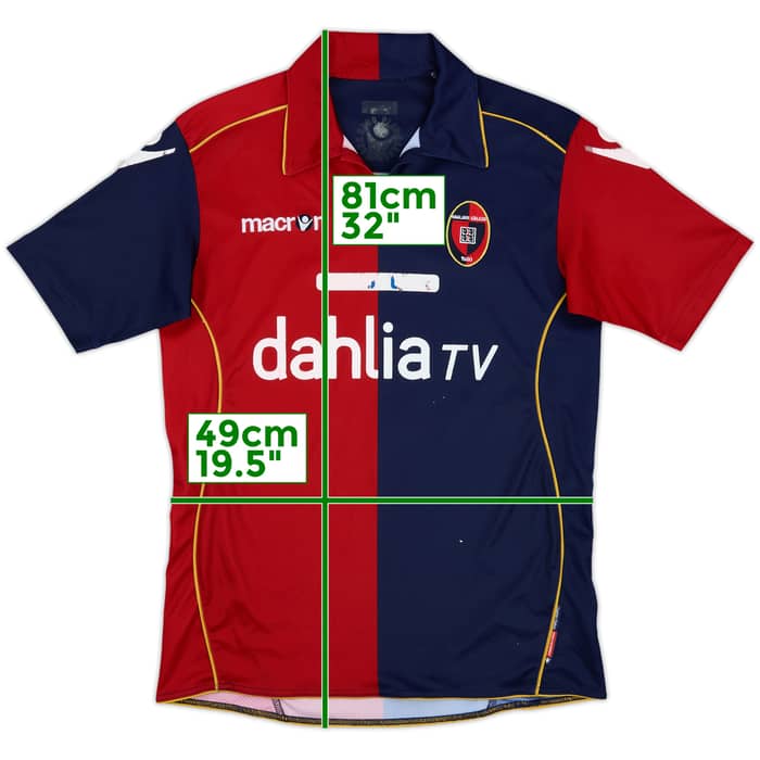 2010-11 Cagliari Home Shirt - 5/10 - (M)