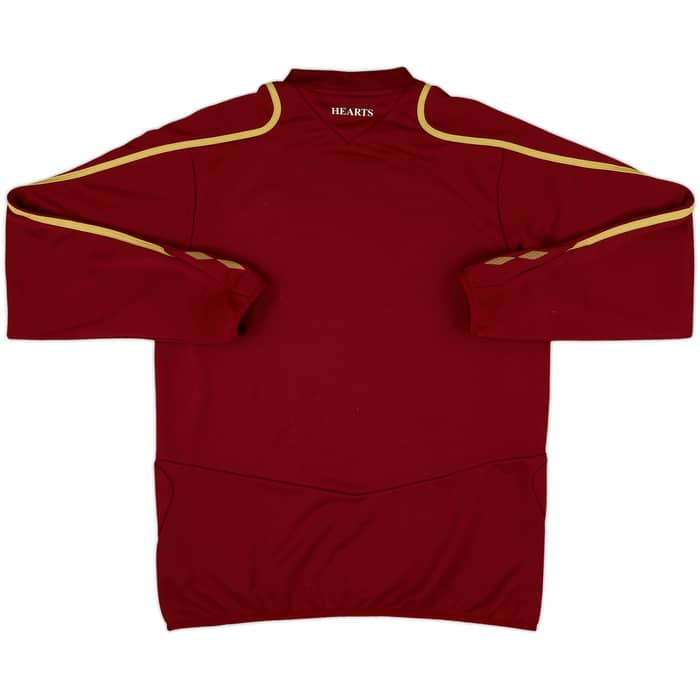 2007-08 Hearts Umbro Staff Issue 1/4 Zip Drill Top RB - 9/10 - (L)