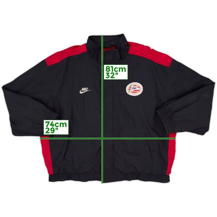 1996-97 PSV Nike Padded Bench Coat - 8/10 - (XXL)