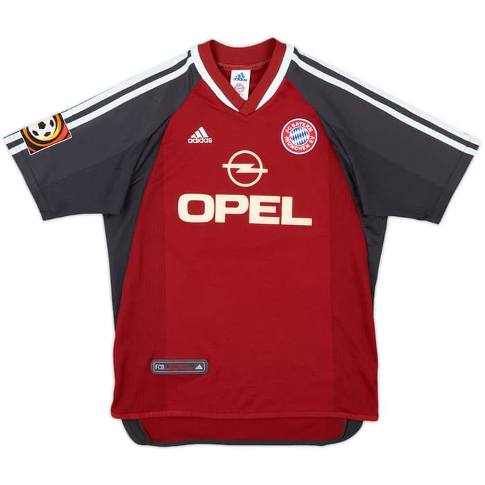 2001-02 Bayern Munich Home Shirt Elber #9 - 8/10 - (Y)