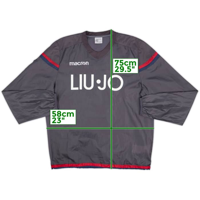 2018-20 Bologna Macron Drill Top - 8/10 - (L)