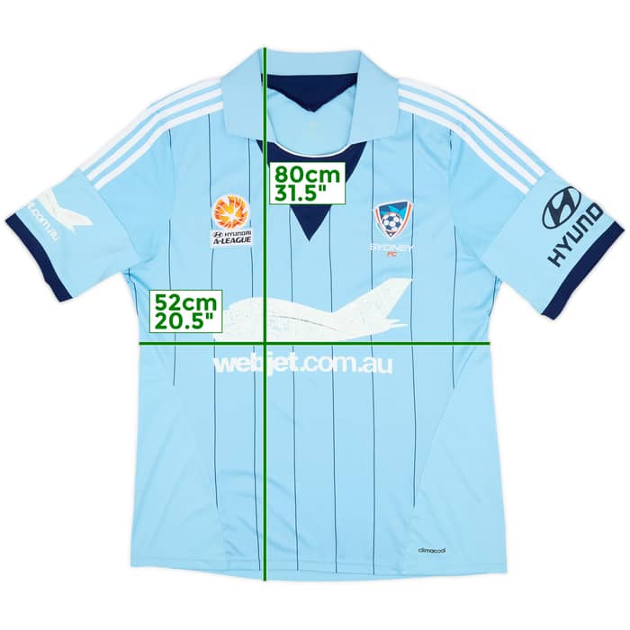 2013-14 Sydney FC Home Shirt - 5/10 - (L)