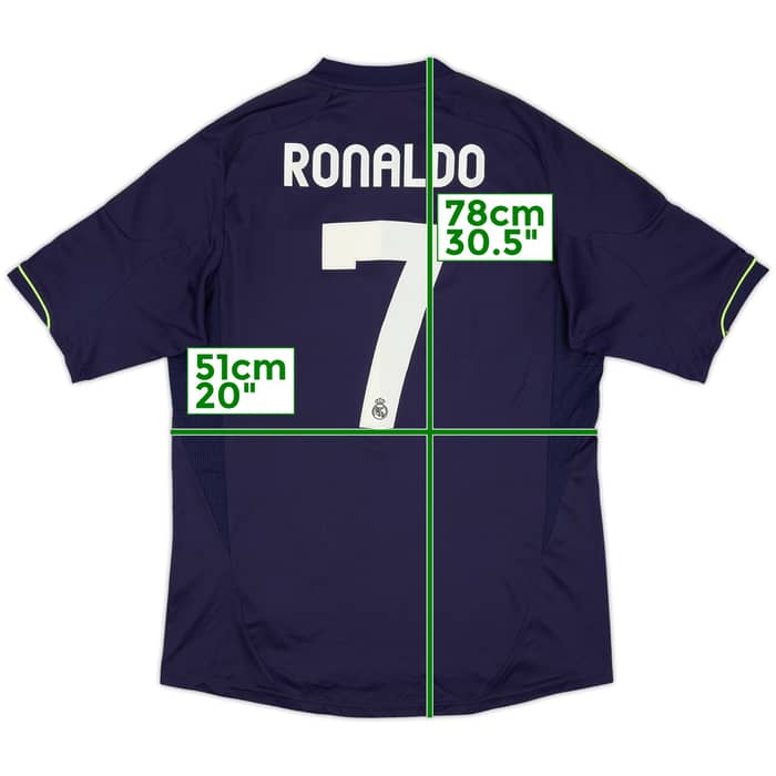 2012-13 Real Madrid Away Shirt Ronaldo #7 - 5/10 - (L)