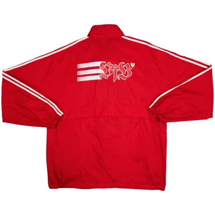 1998-00 Stuttgart adidas Hooded Rain Jacket - 4/10 - (L)
