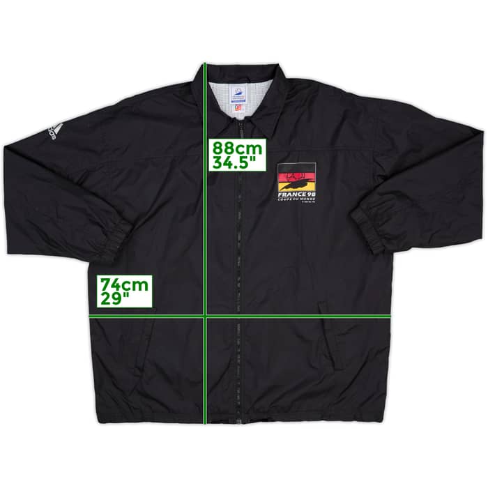1998 Germany adidas 'Coupe Du Monde' Track Jacket - 9/10 - (XL)