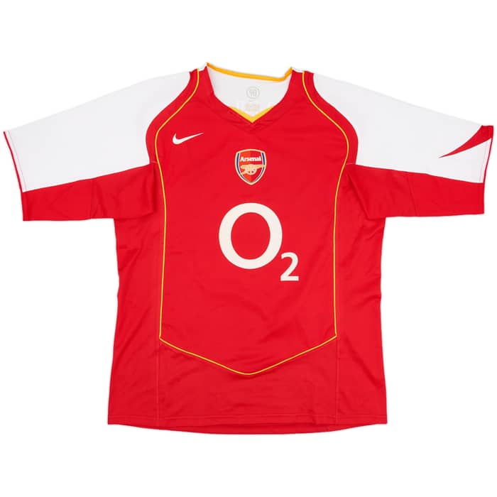 2004-05 Arsenal Home Shirt Henry #14 - 8/10 - (L)