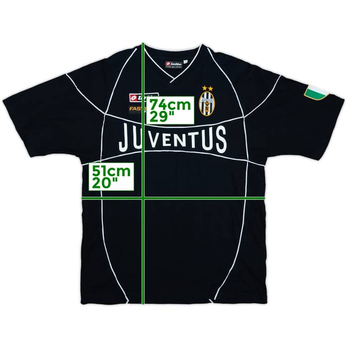 2001-02 Juventus Lotto Cotton Tee - 10/10 - (M)